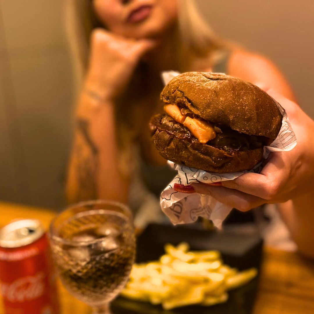 Hambúrguer artesanal Rock in Burger